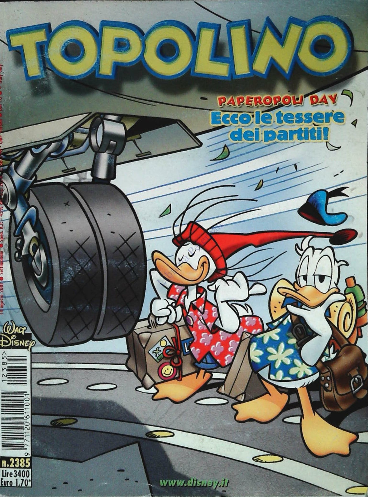 TOPOLINO N. 2385 - 14 AGOSTO 2001