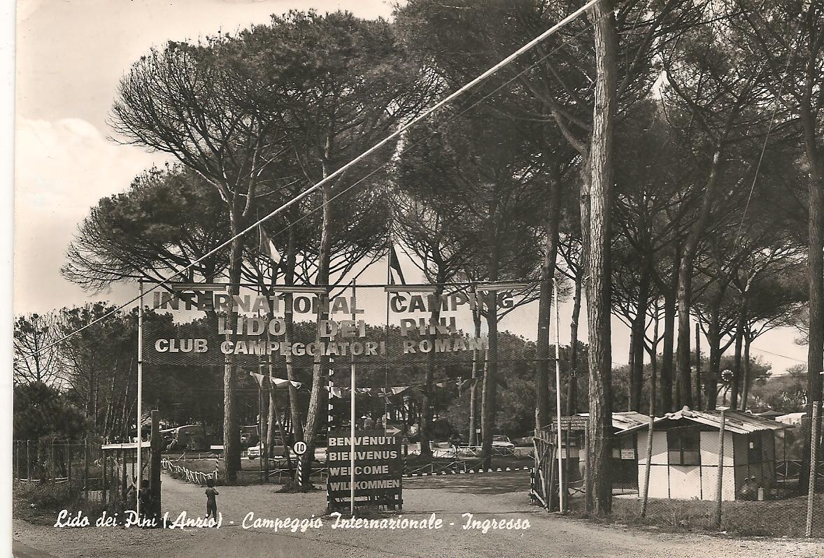 LIDO DEI PINI - ANZIO - CAMPEGGIO INTERNAZIONALE - V1966