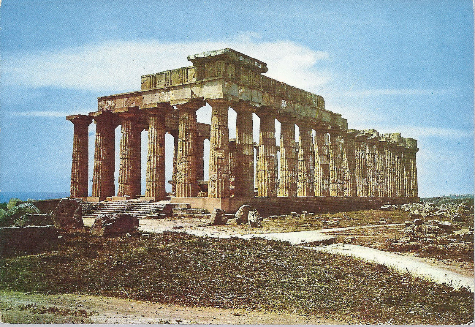 SELINUNTE - TEMPIO "G" DEDICATO A HERA (GIUNONE) -