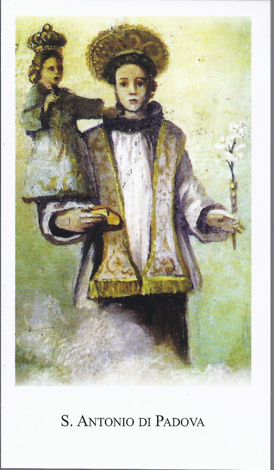 S. ANTONIO di PADOVA - SANTINO - AS014-052 - Ed. Paco