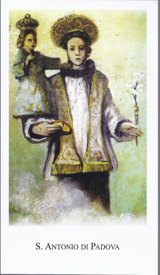 S. ANTONIO di PADOVA - SANTINO - AS014-052 - Ed. Paco