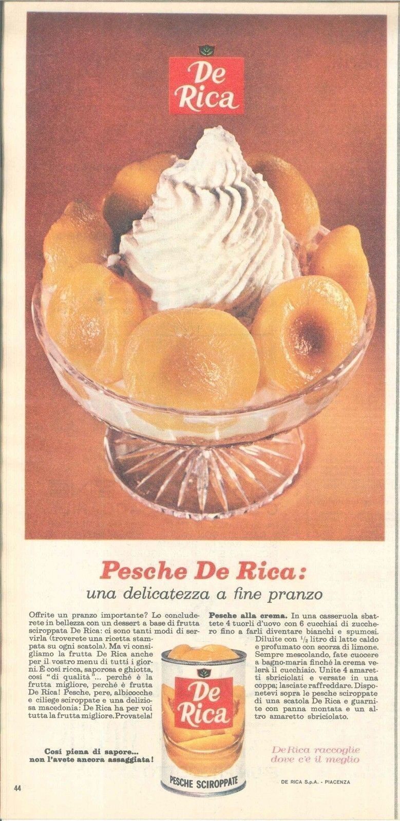 PESCHE DE RICA - ADVERTISING