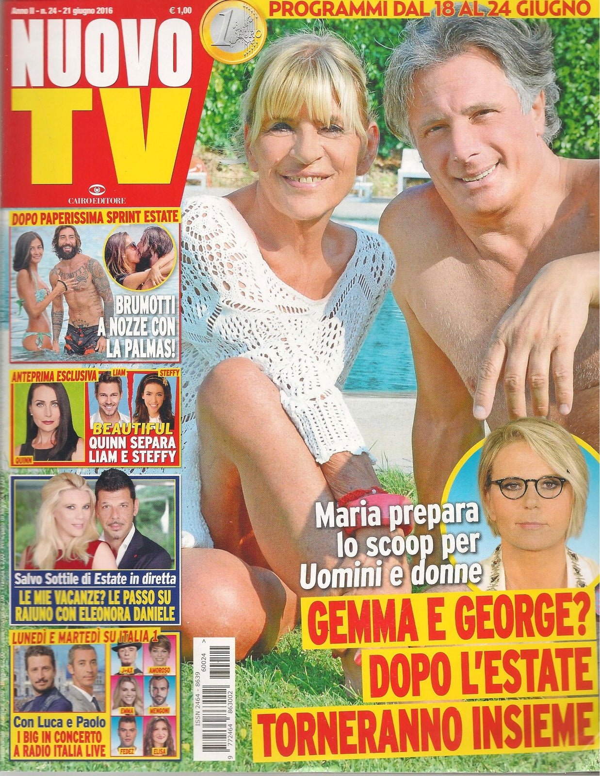 NUOVO TV N. 24 - 21 GIUGNO 2016 - GEMMA E GEORGE BRUMOTTI