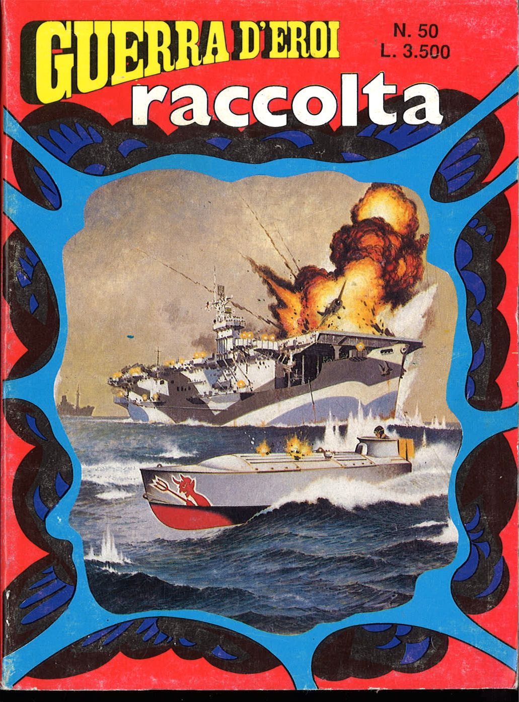 GUERRA D'EROI RACCOLTA  N. 50