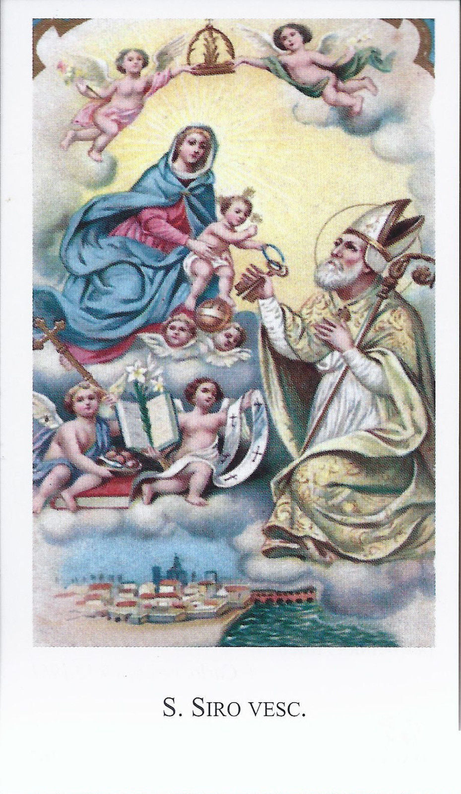 S. SIRO Vesc. - SANTINO - AS013-336 - Ed. Paco