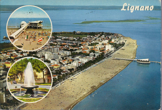 LIGNANO - 3 VEDUTE - V 1962