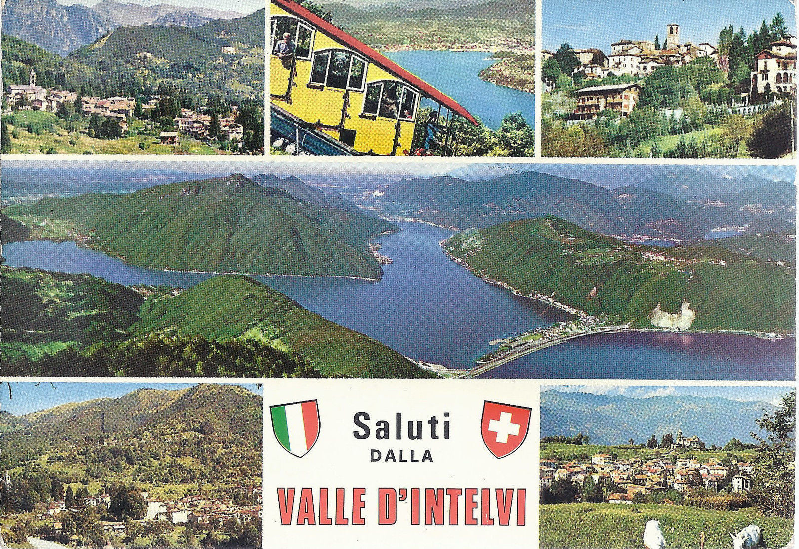 VALLE D'INTELVI - SALUTI - 6 VEDUTINE - V 1971 - FG