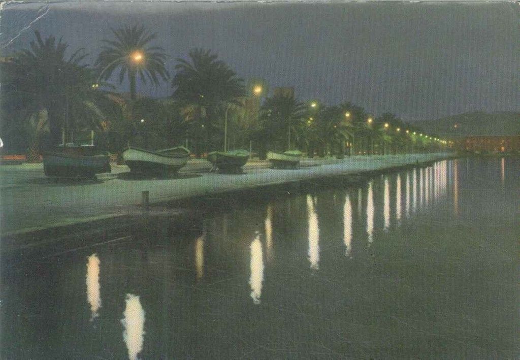 LA SPEZIA - PASSEGGIATA MORIN - V1963 - NOTTURNO