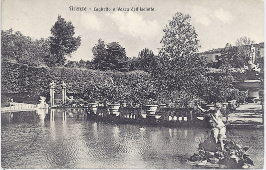 FIRENZE - LAGHETTO E VASCA DELL'ISOLOTTO - NV - FP