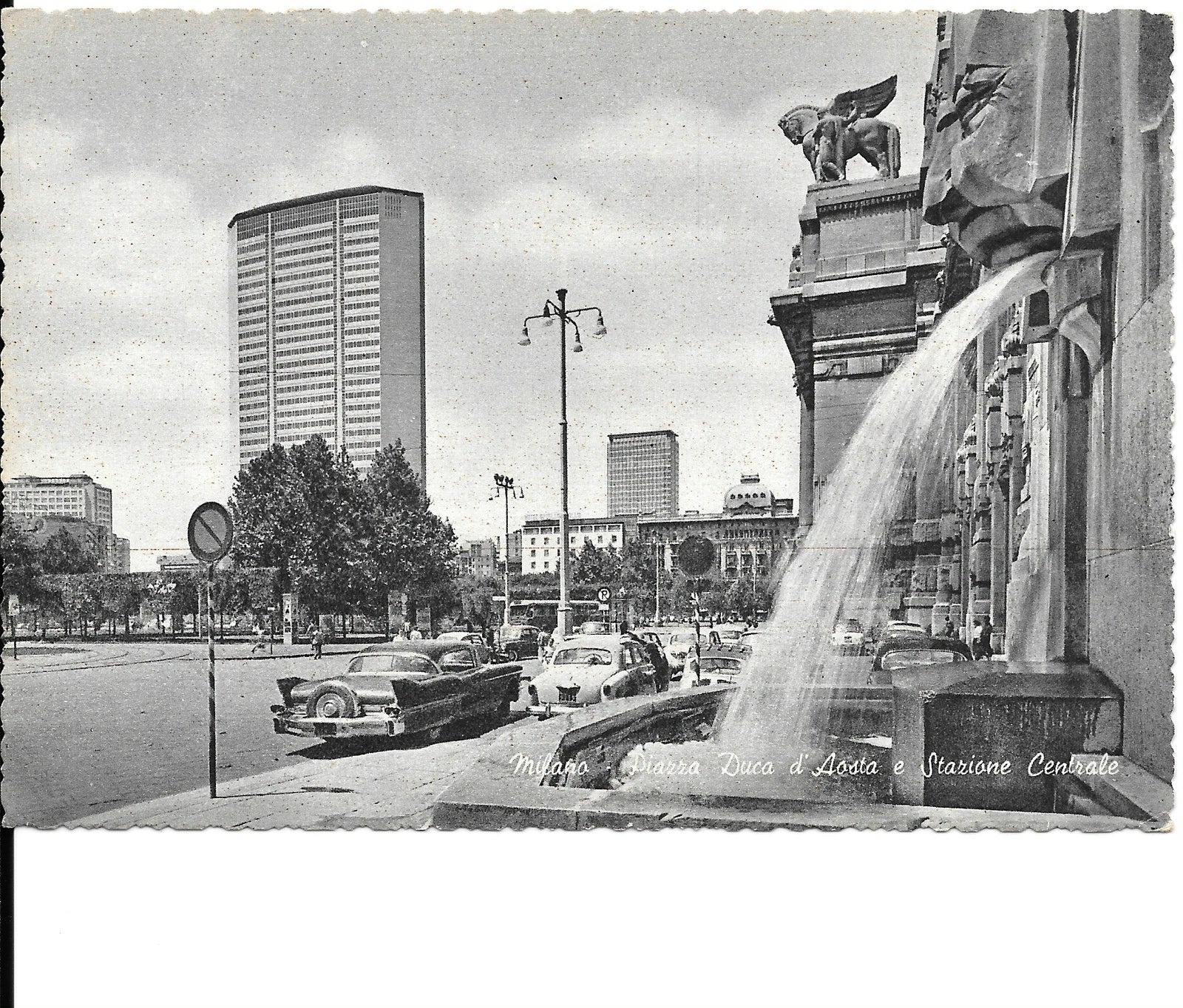 MILANO - PIAZZA DUCA D'AOSTA E STAZIONE CENTRALE - NV
