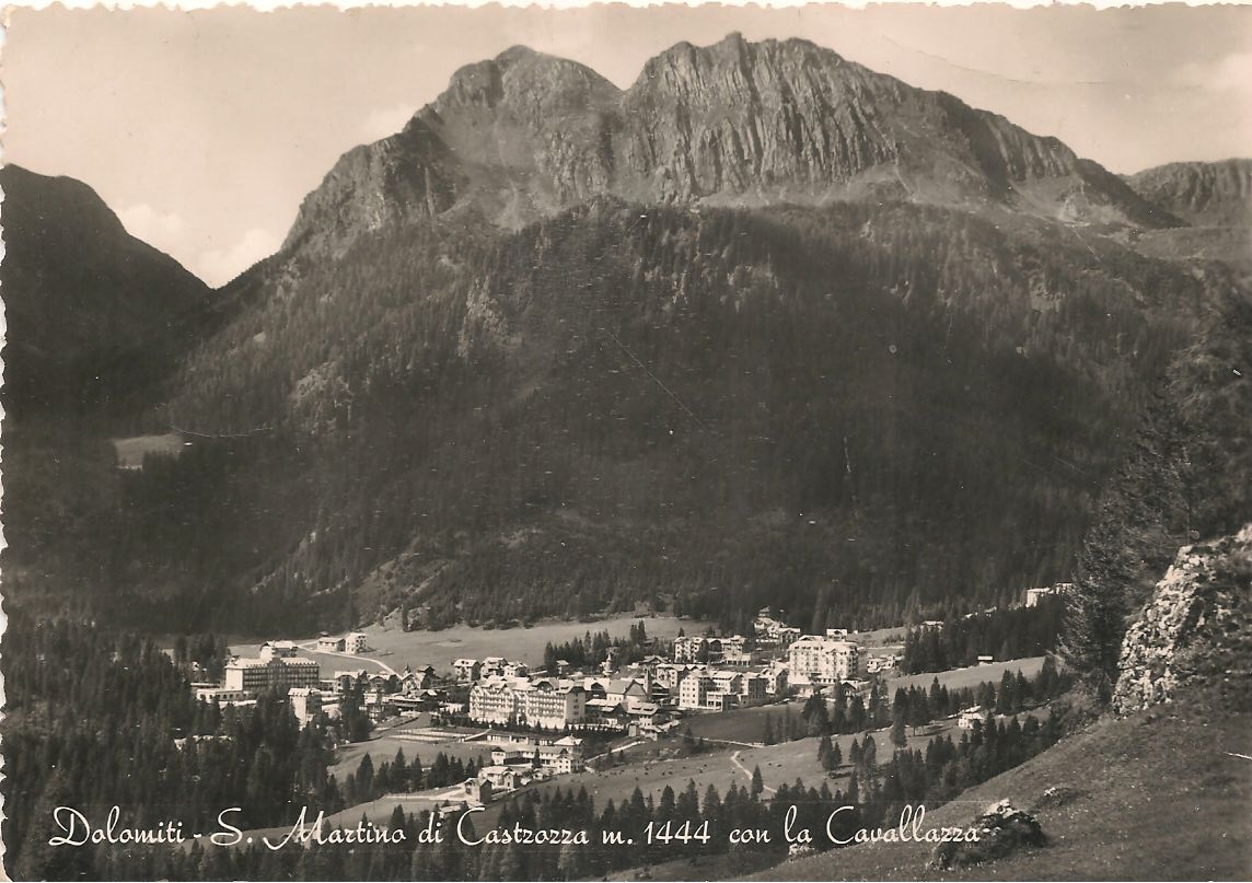 SAN MARTINO DI CASTROZZA - PANORAMA - V1953