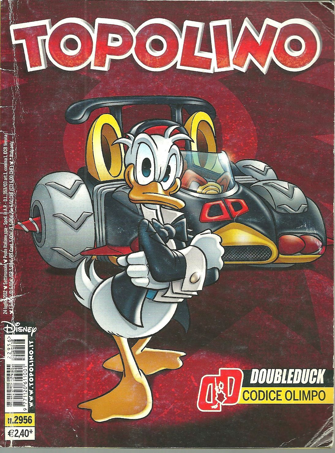 TOPOLINO 2956 - 24 LUGLIO 2012