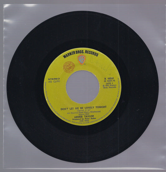 DON'T LET ME BE LONELY TONIGHT - WOH, DON'T YOU KNOW == JAMES TAYLOR