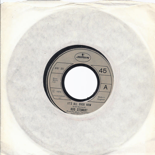 IT'S ALL OVER NOW - HANDBAGS AND GLADRAGS -- ROD STEWART
