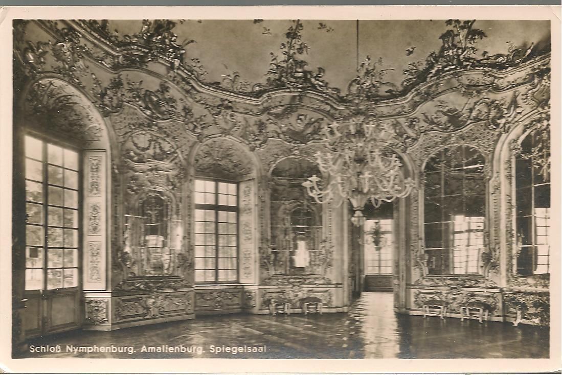 SCHLOSS NYMPHENBURG - AMALIENBURG - SPIEGELSALON - NV/NG