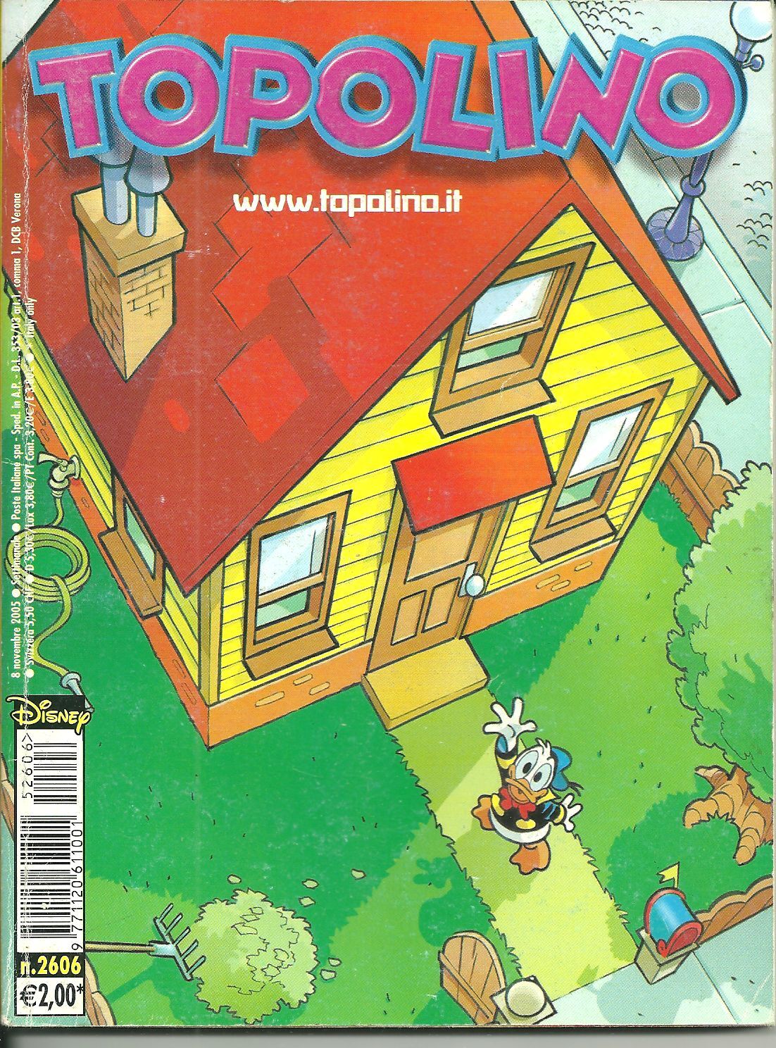 TOPOLINO N. 2606 - 8 NOVEMBRE 2005