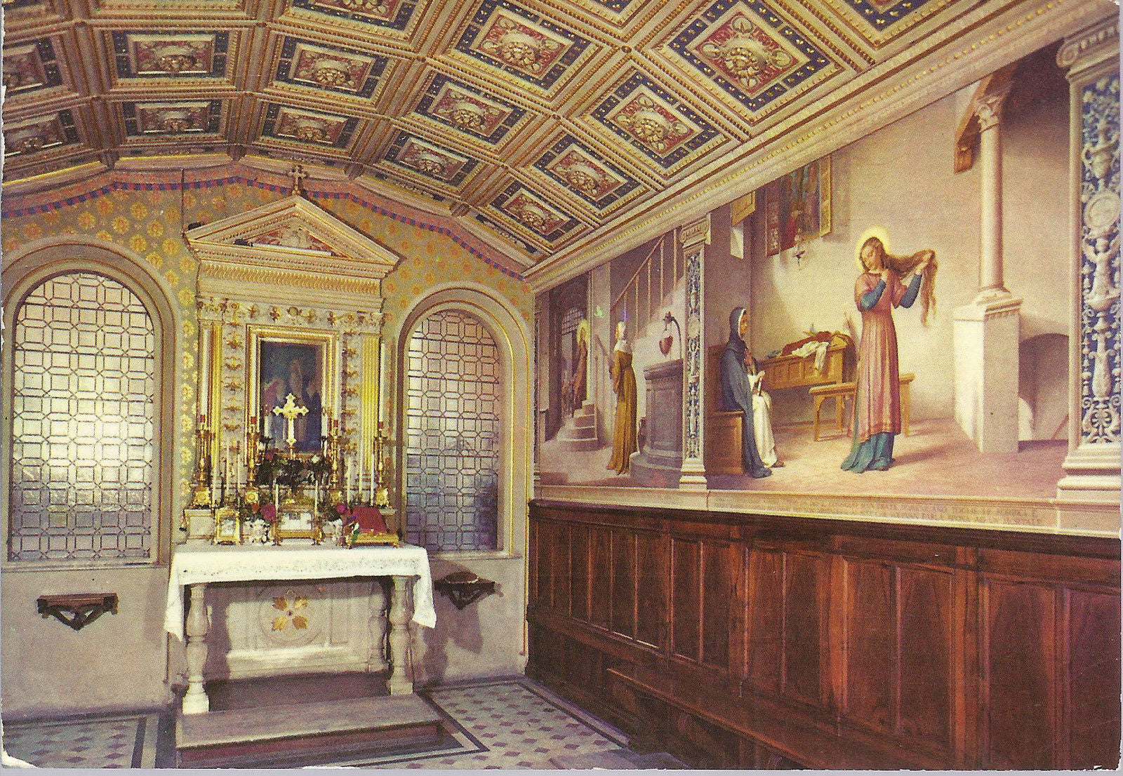 SIENA - CASA DI S. CATERINA - V 1986 - FG