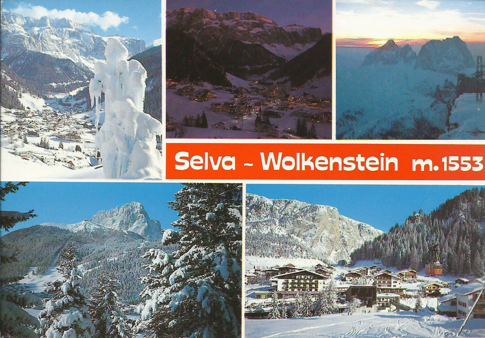 SELVA - WOLKENSTEIN - 5 VEDUTE - V1983