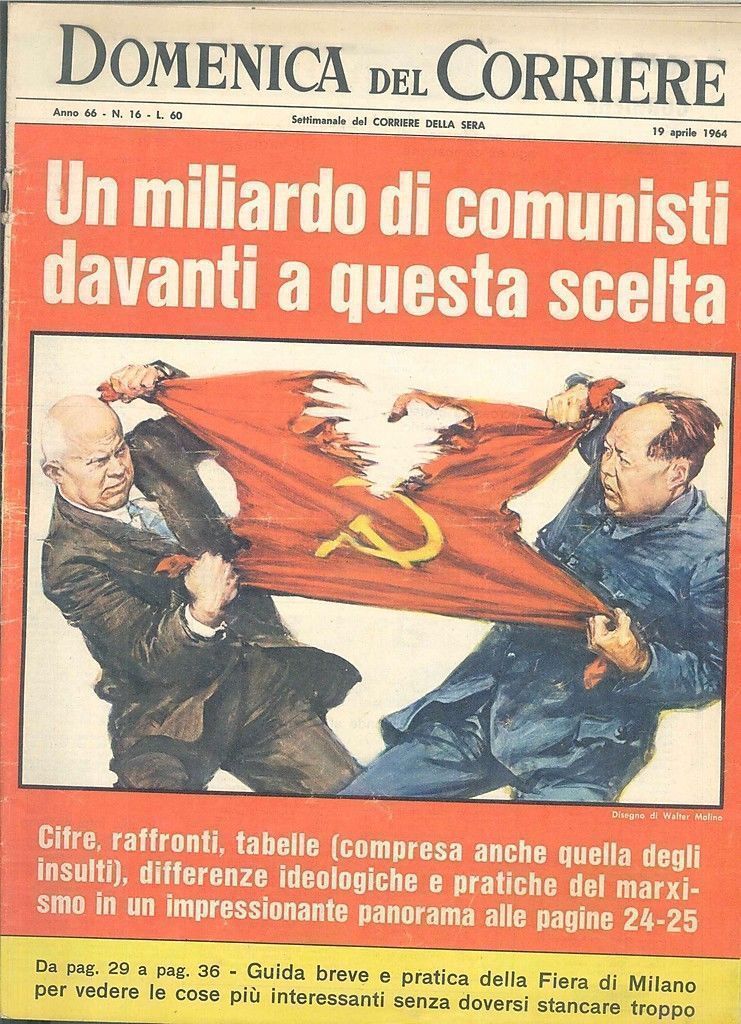 DOMENICA DEL CORRIERE N 16 - 19 APRILE 1964 - ILL. WALTER MOLINO