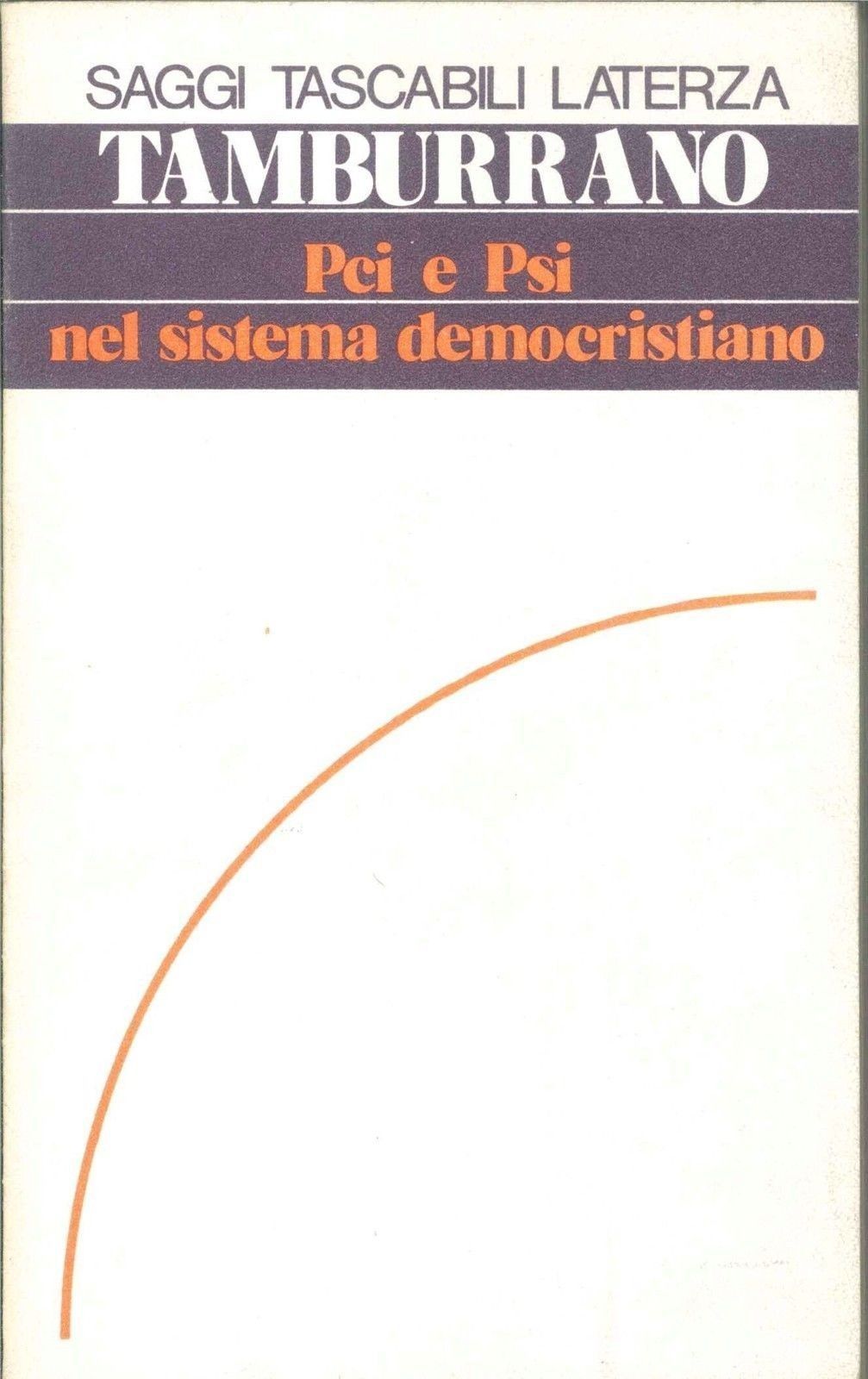 PCI E PSI NEL SISTEMA DEMOCRISTIANO - TAMBURRINO