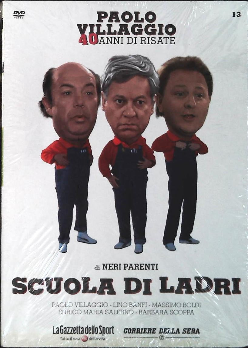 SCUOLA DI LADRI. PAOLO VILLAGGIO 40 ANNI DI RISATE - DVD