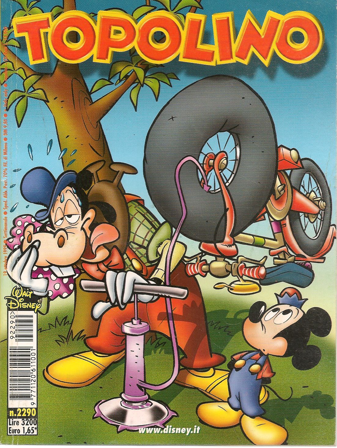 TOPOLINO N. 2290 - 19 OTTOBRE 1999
