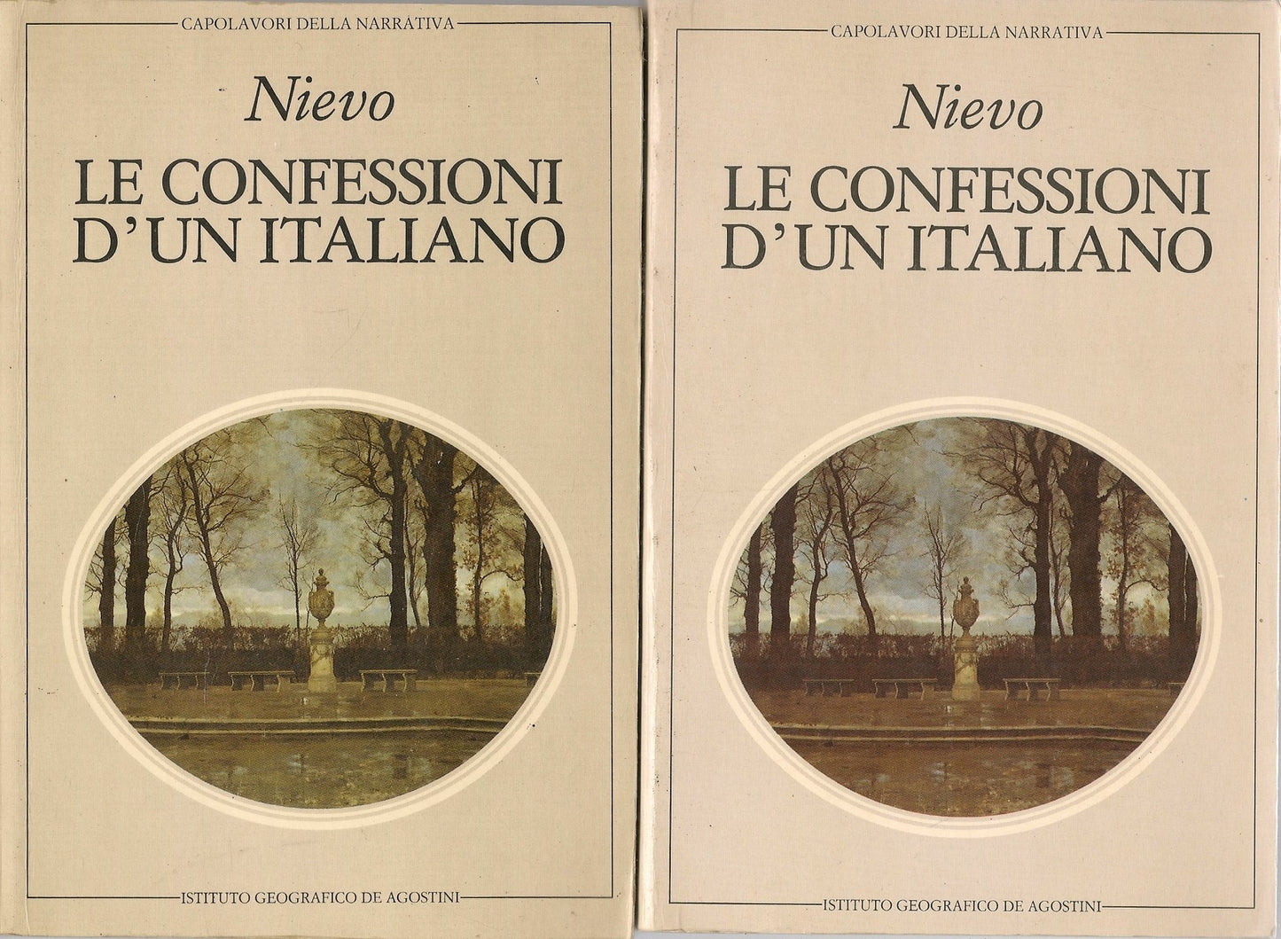 LE CONFESSIONI DI UN ITALIANO - IPPOLITO NIEVO - 2 VOLUMI