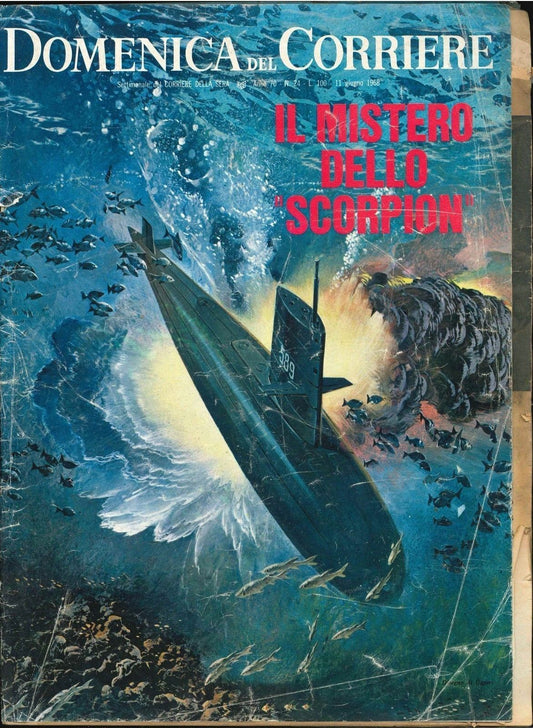 DOMENICA DEL CORRIERE N 24 - 11 GIUGNO 1968