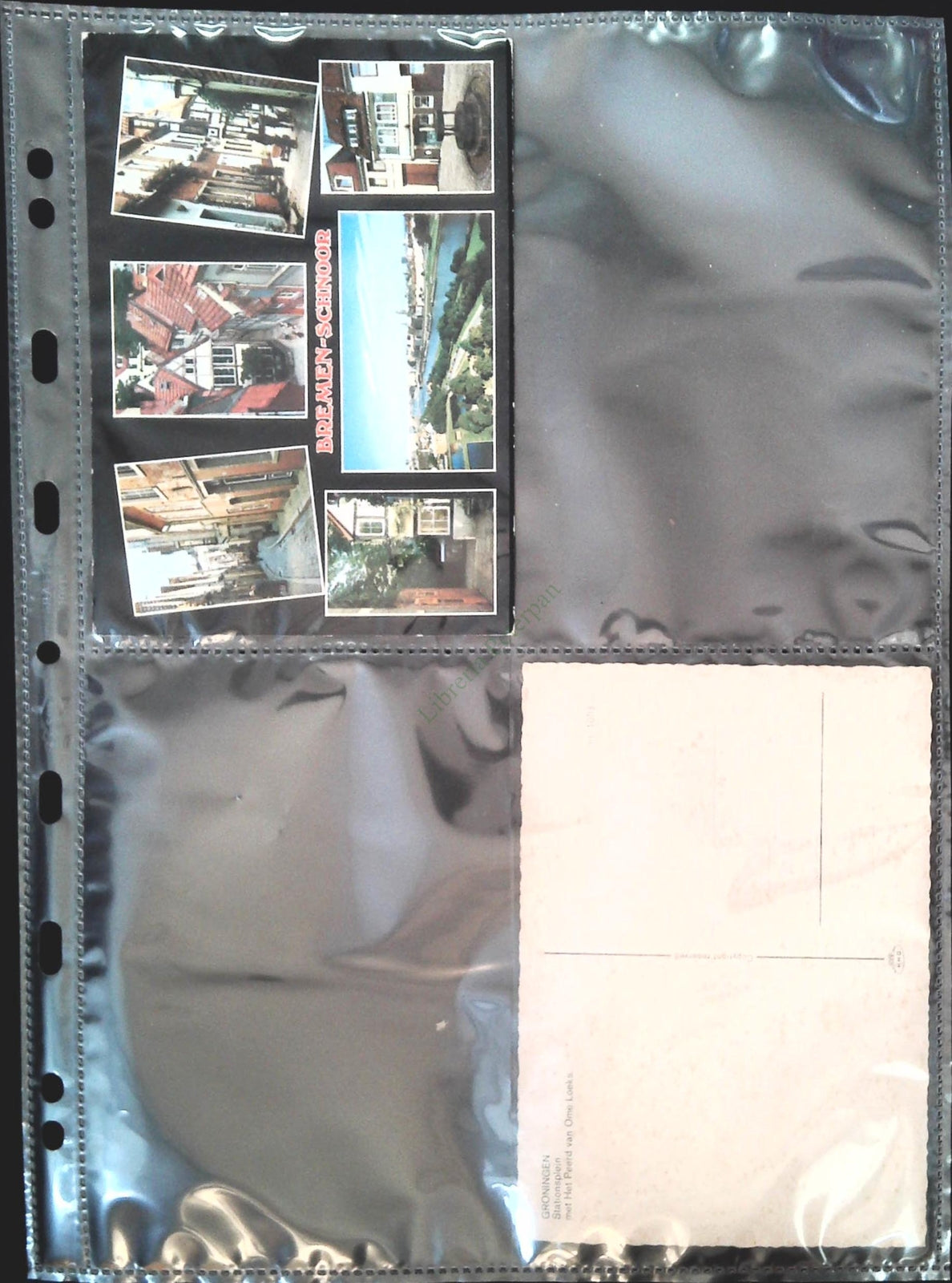 BUSTE PER CARTOLINE - 8 SPAZI 10 X 15 CM - 10 BUSTE