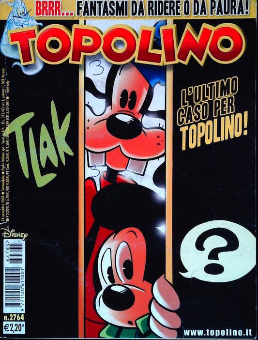TOPOLINO N. 2764 - 18 NOVEMBRE 2008