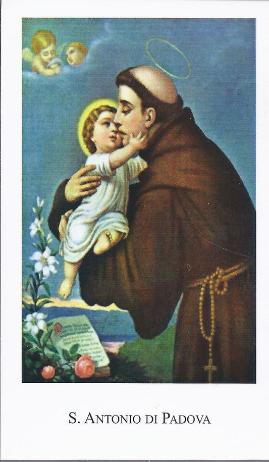 S. ANTONIO DI PADOVA - SANTINO - AS014-014 - Ed. Paco