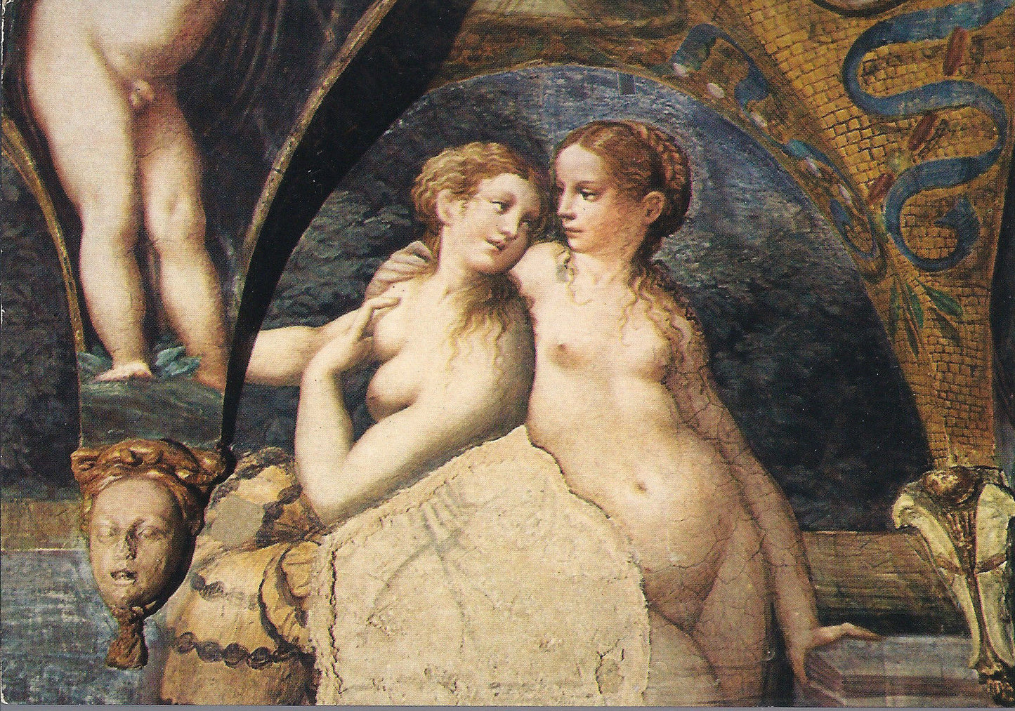 FONTANELLATO - ROCCA SANVITALE - DUE NINFE AL BAGNO - PARMIG