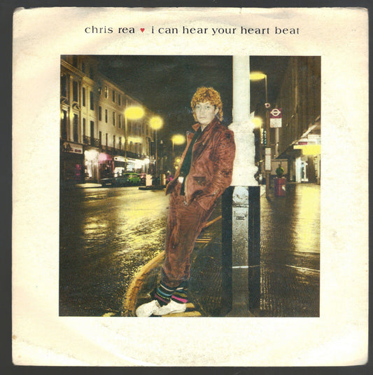 I CAN HEAR YOUR HEART BEAT - FROM LOVE TO LOVE  -  CHRIS REA - 45 GIRI