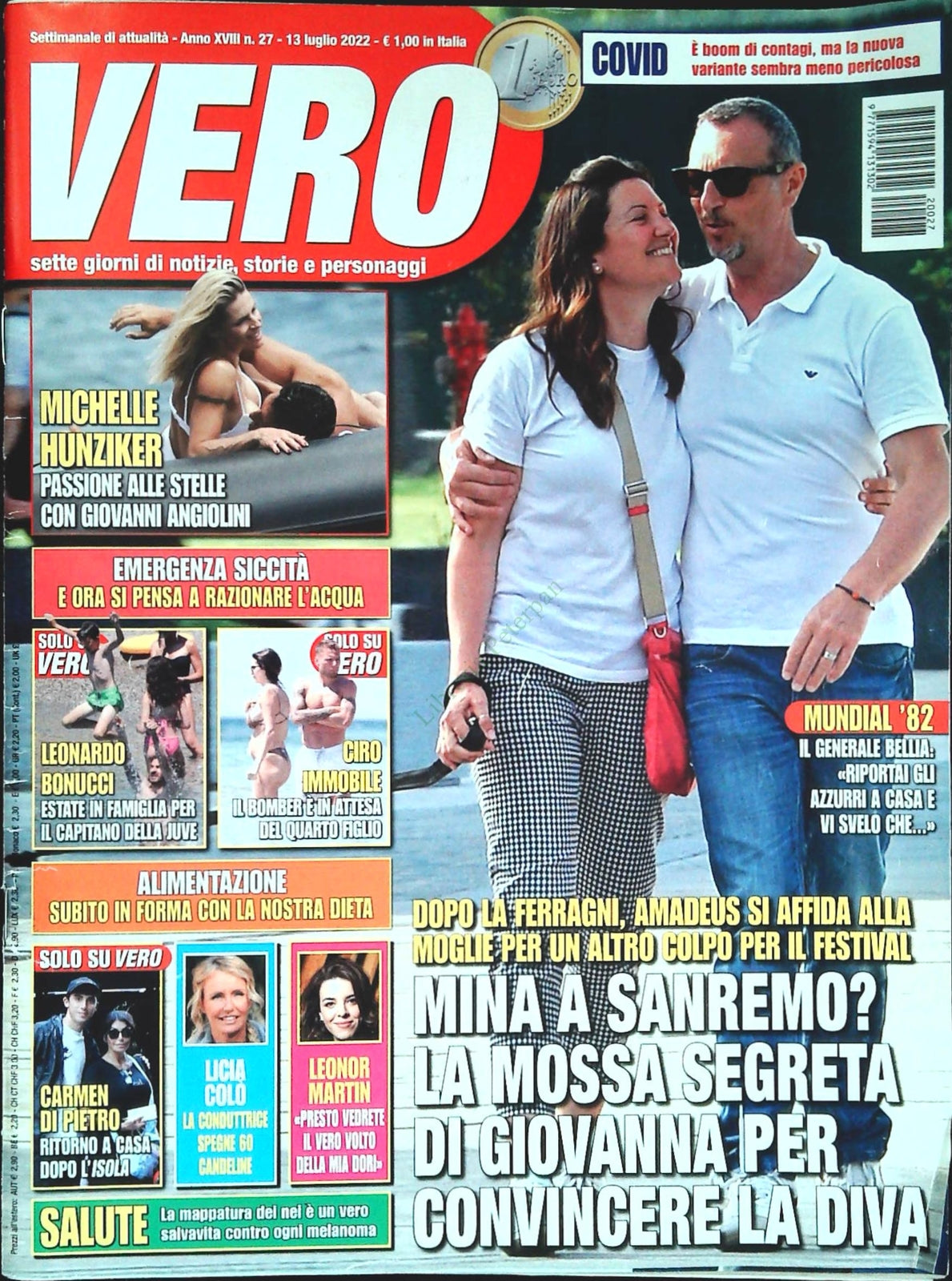 VERO - 13 LUGLIO 2022 - AMADEUS - HINZIKER - BONUCCI - OUTLET DEL LIBRO