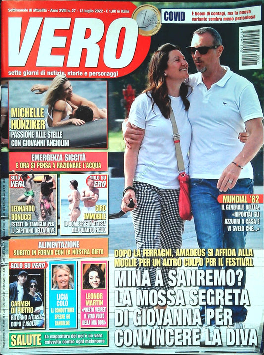 VERO - 13 LUGLIO 2022 - AMADEUS - HINZIKER - BONUCCI - OUTLET DEL LIBRO