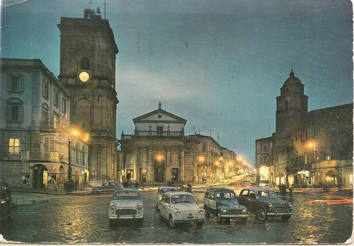 LANCIANO - PIAZZA PLEBISCITO - NOTTURNO - V1963
