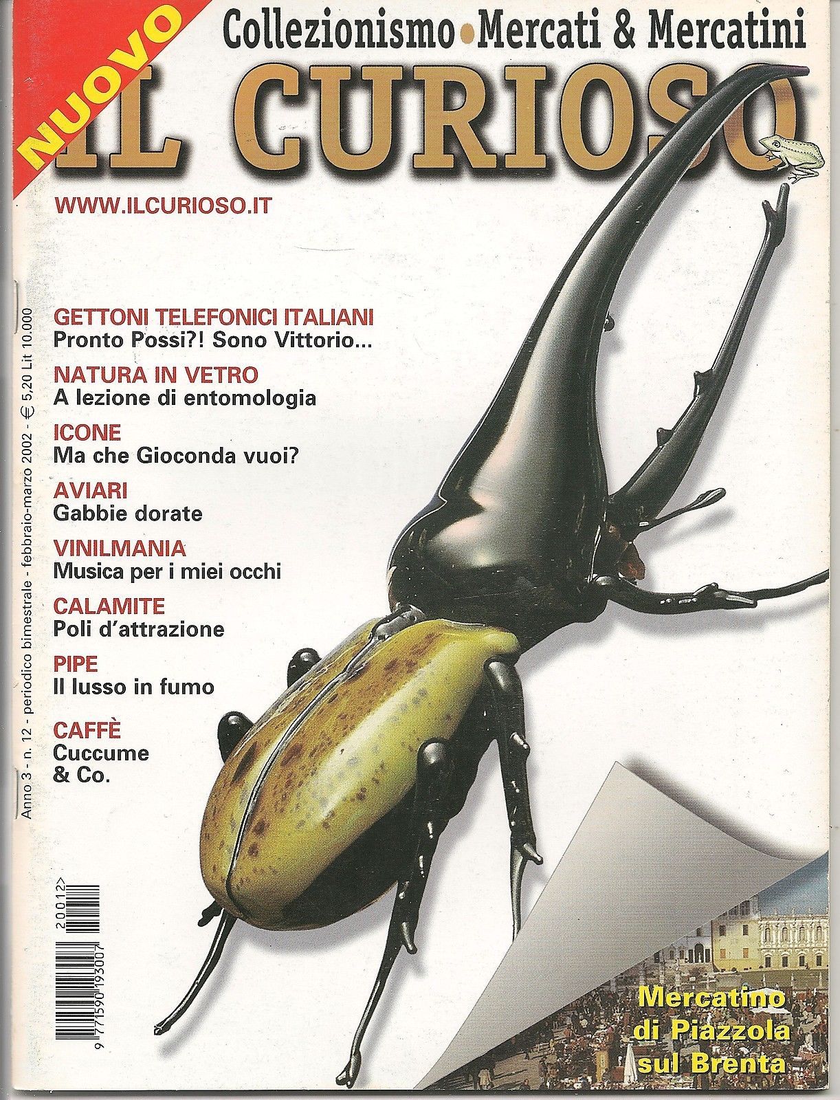IL CURIOSO n. 12 - febbraio-marzo 2002 - Collezionismo