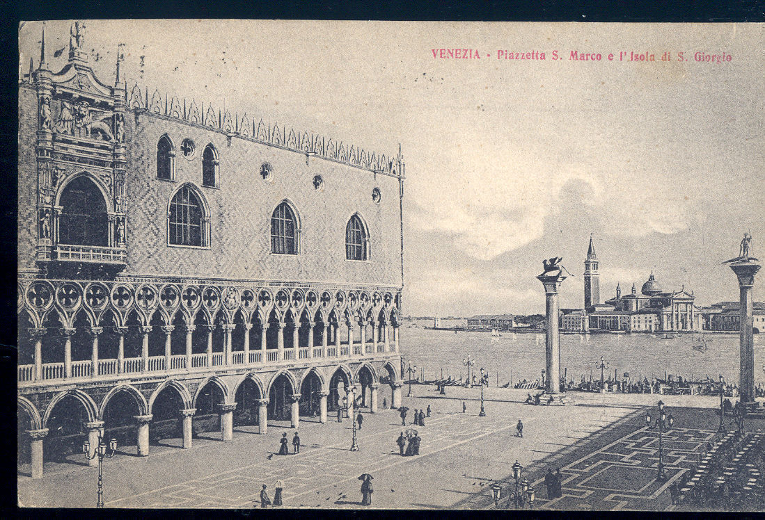 VENEZIA - PIAZZETTA S. MARCO E L'ISOLA DI S. GIORGIO - 