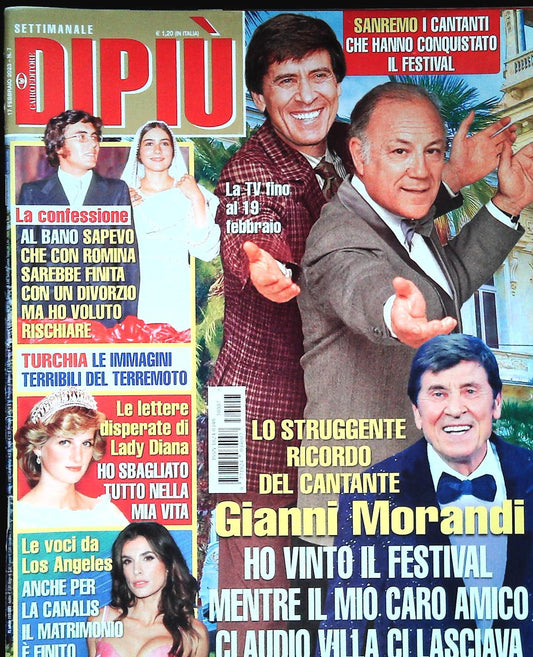 DI PIU' 17 FEBBRAIO 2023 - MORANDI - AL BANO - CANALIS