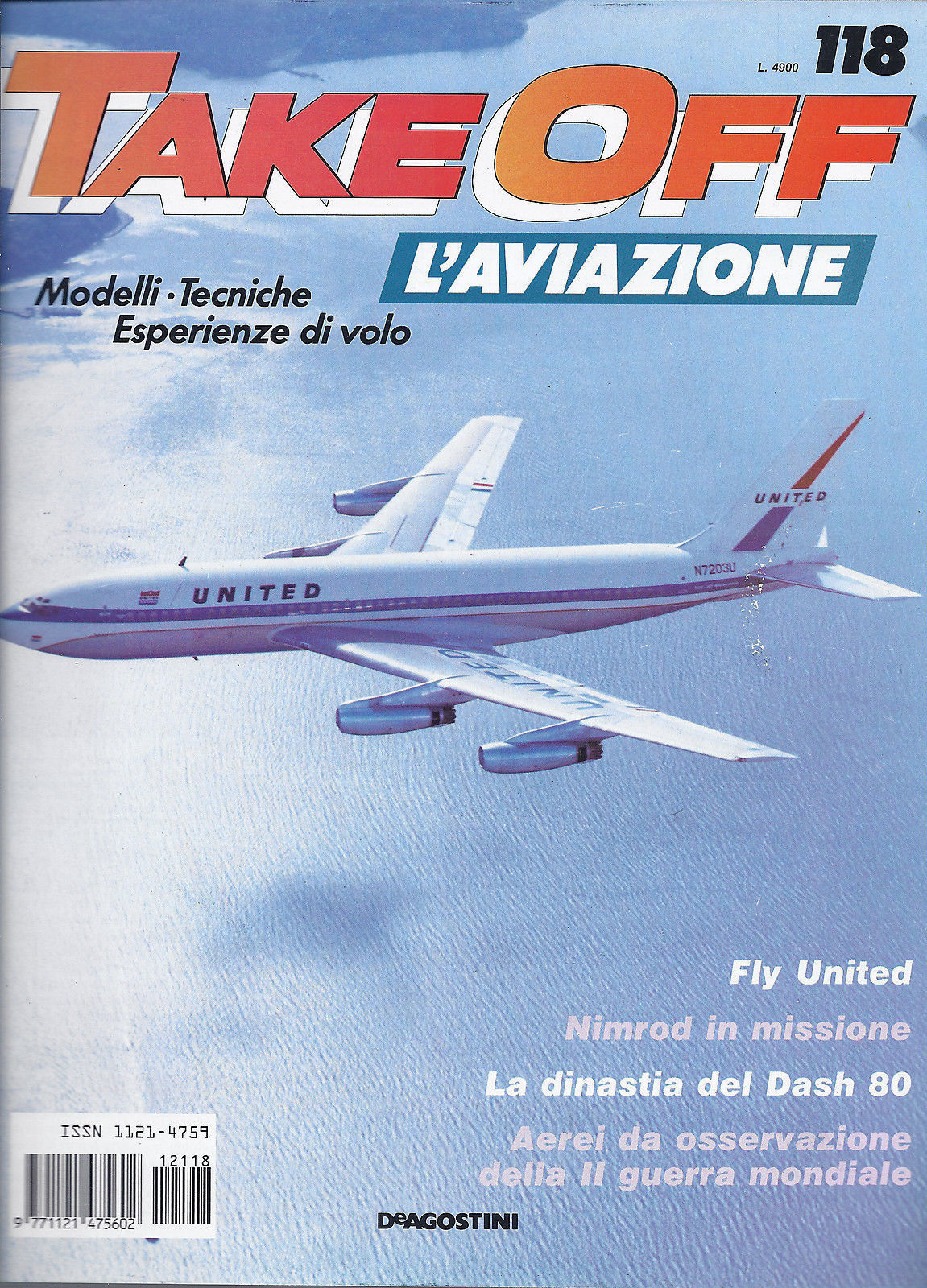 TAKE OFF  L'AVIAZIONE - fascicolo 118