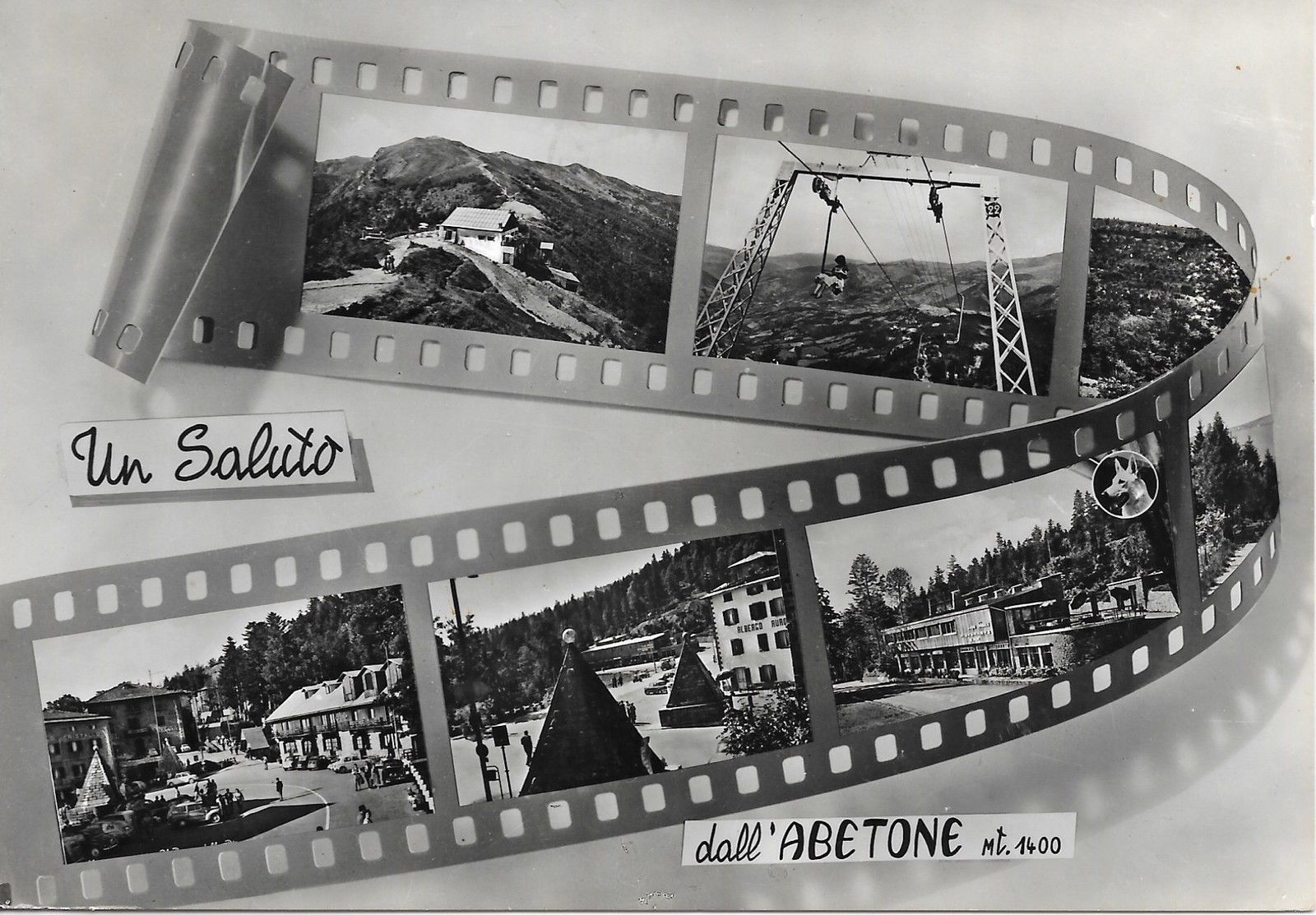 UN SALUTO DALL'ABETONE - VEDUTINE - V1965