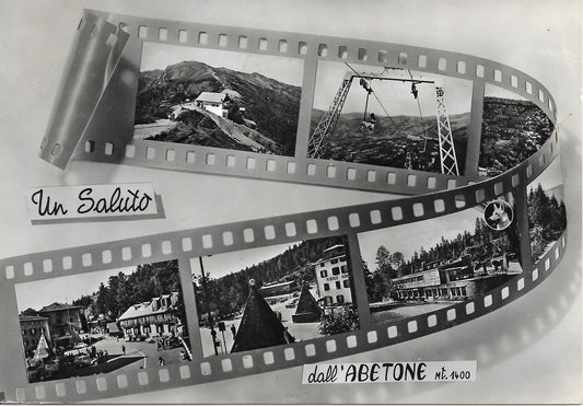 UN SALUTO DALL'ABETONE - VEDUTINE - V1965
