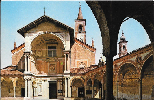 ABBIATEGRASSO - BASILICA S. MARIA NUOVA- PORTICO DEL BRAMANT