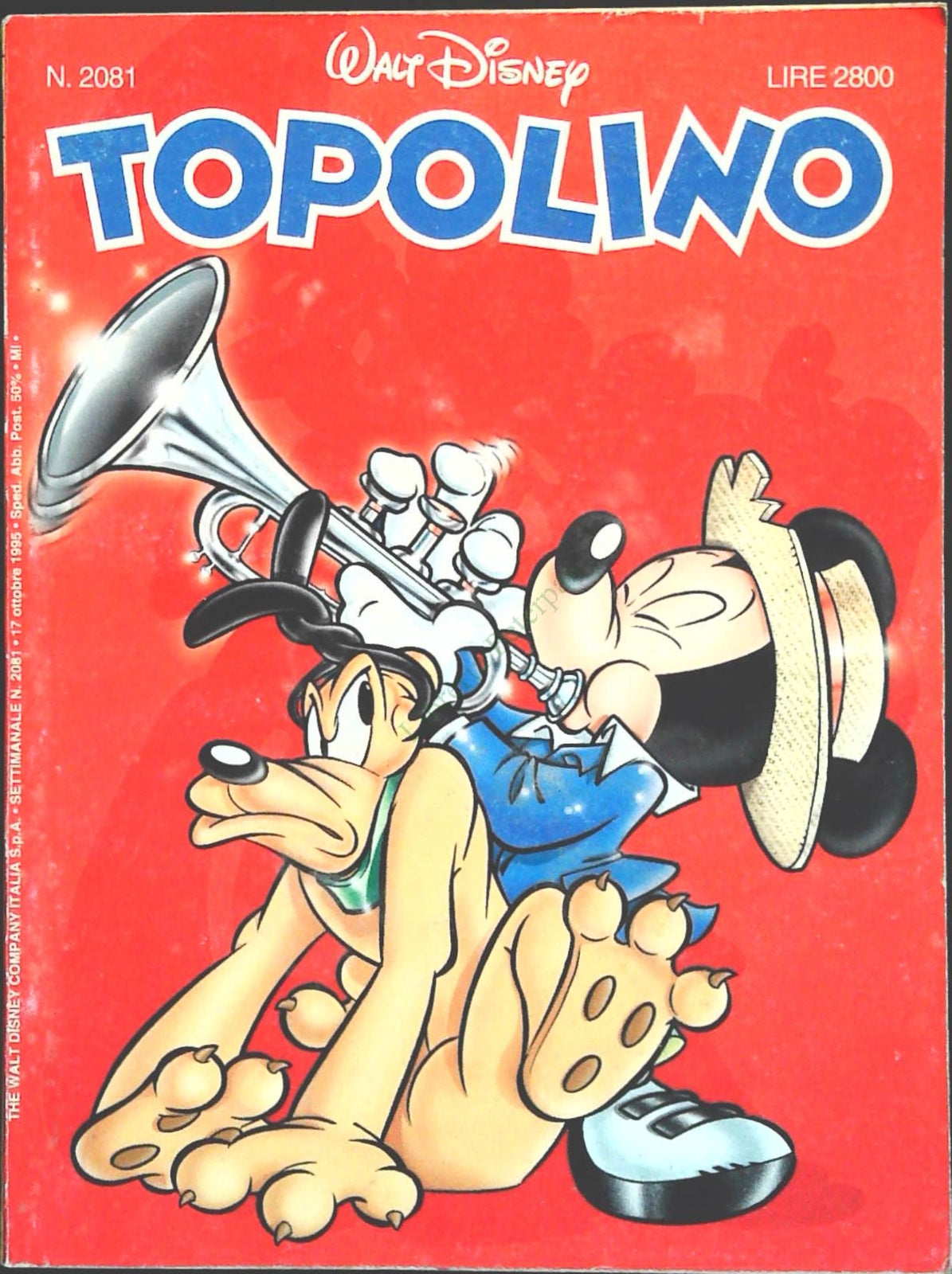 TOPOLINO N. 2081 - 17 OTTOBRE 1995