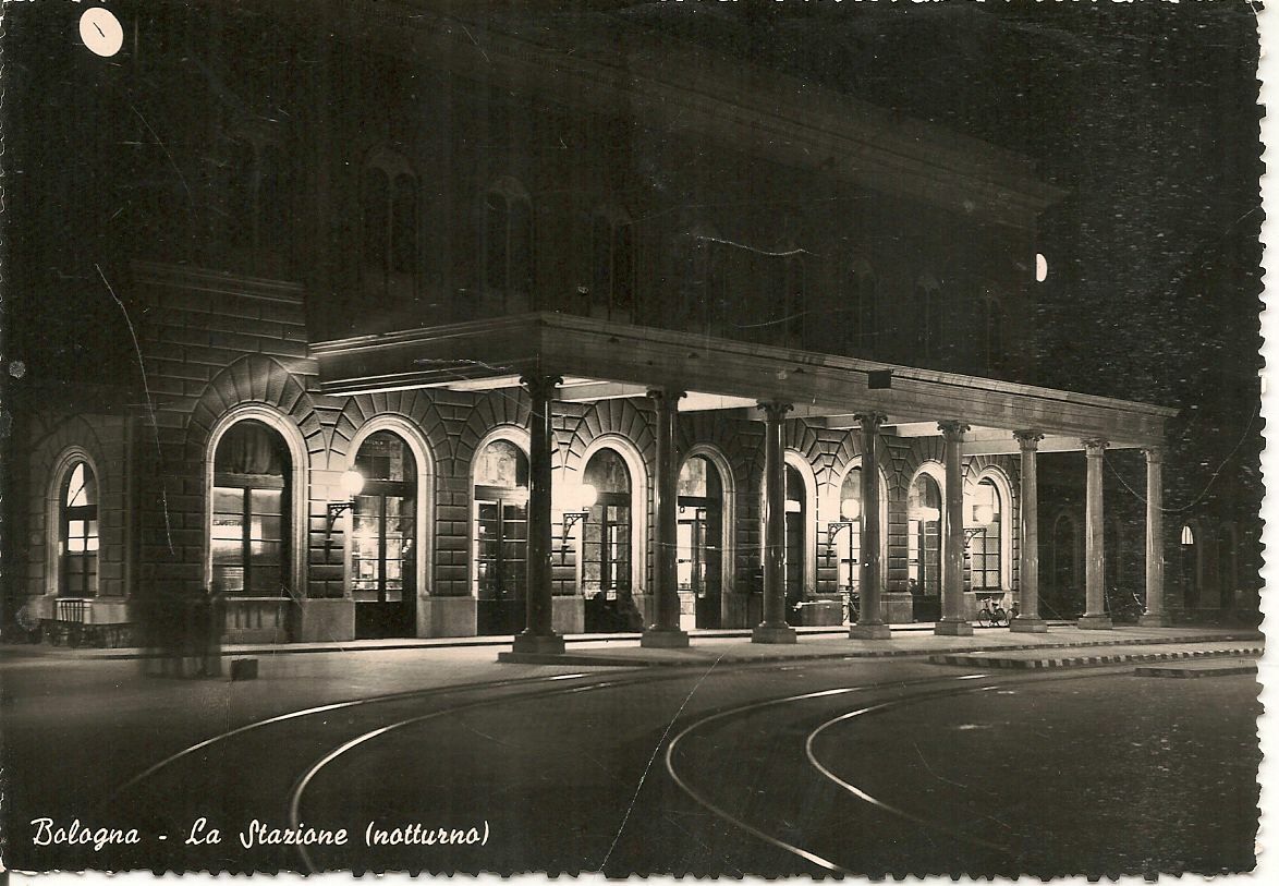 BOLOGNA - LA STAZIONE - NOTTURNO - NV