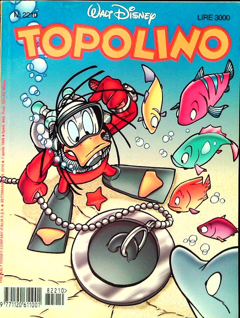 TOPOLINO N. 2210 - 7 APRILE 1998