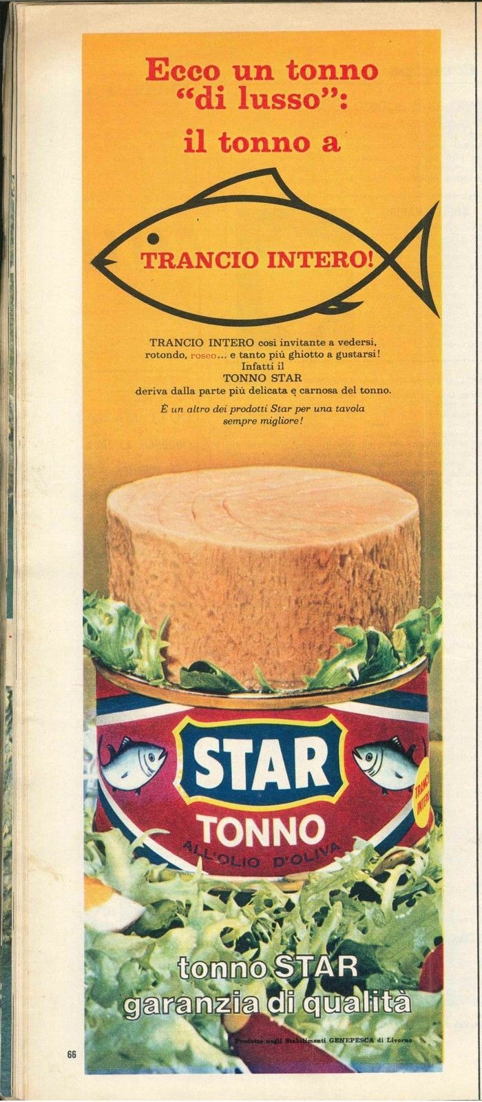 TONNO STAR GARANZIA DI QUALITA' - ADVERTISING