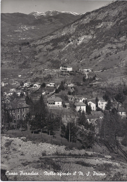CANZO PARADISO - NELLO SFONDO IL MONTE S. PRIMO - NV