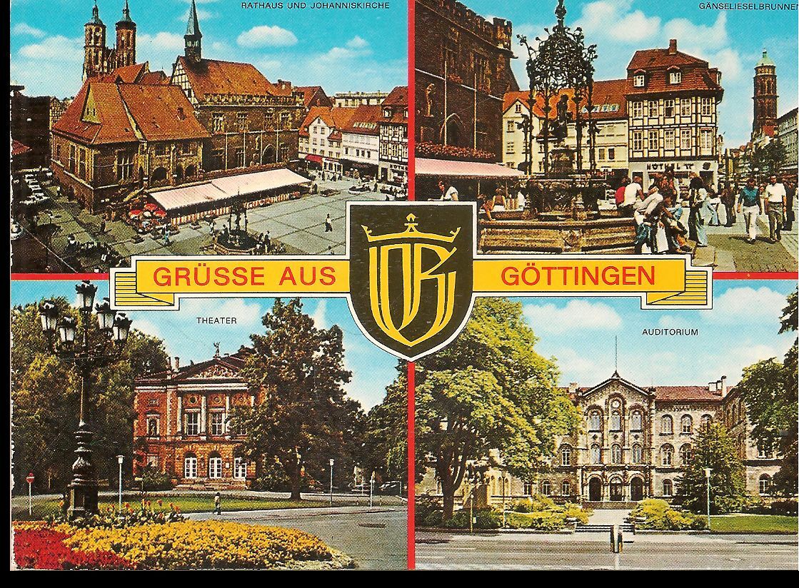 GRUSSE AUS GOTTINGEN - QUATTRO VEDUTE - NV