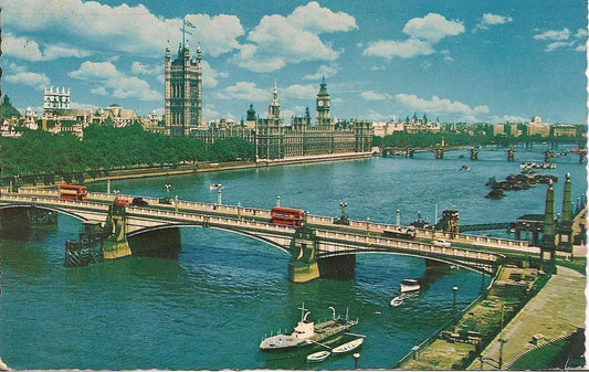 LONDRA/LONDON - LAMBETH BRIDGE AND HOUSES OF PARLAMIENT - V1